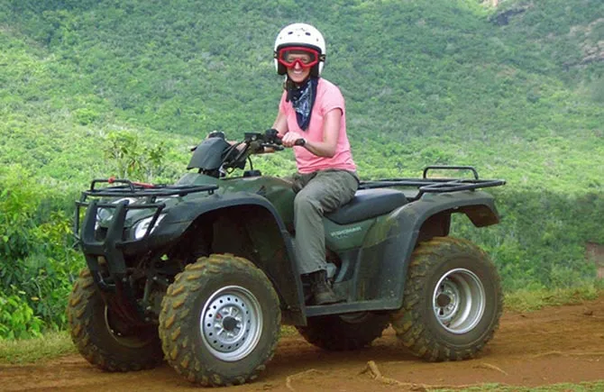 ATV jungle trail tour in Huatulco